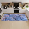 Carpets Modern Kitchen Floor Mat Home Hallway Entrance Doormat Bedroom Bedside Living Room Decor Carpet Bathroom Door Anti-Slip Foot Rug R230728