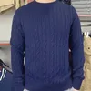 Erkek Sweaters Sonbahar Erkekler Uzun Kollu Oneck At Twisted Yün Sweater Hombre Çeken Homme Külot Top 230731