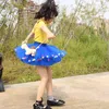 スカート到着幼児乳児カラフルなチュールチュートスカートポムプリンセスミニドレスチルドレン服を