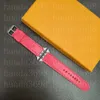 Designer Watchbands Watch Strap Band 42mm 38mm 45mm 40mm 44mm 49mm iwatch 2 3 4 5 SE 6 7 8 bands Leather Belt Bracelet Fashion Wristband Print Stripes watchband