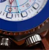 Relojes para hombre Diseñador de relojes de lujo mens44mm Two Tone Gold Acero inoxidable Reloj mecánico automático para hombres Big Dial Cronógrafo a prueba de agua