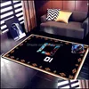 Tapis Nordic 3D Designer Tapis Salon Chambre Tapis Tapis Antidérapant Grand Tapis Tapis De Sol Salon Décor À La Maison Drop Delivery Jardin Tex Dh1Xq