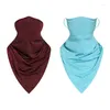 Scarves Ride Silk Triangle Summer Thin Magic Scarf Men Bicycle Sunscreen Mask