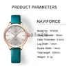 Diğer Saatler En İyi Marka Naviforce Quartz Deri Su Geçirmez Kadınlar Basit Moda Ladies Bilek Saatleri İzleyin Kadın Saati Reloj Mujer J230728