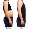 Body Shapers pour hommes Be-In-Shape Gilet amincissant Shaper Posture corrective Contrôle du ventre Chemise de compression Perte de poids Sous-vêtements Corset