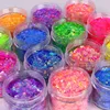 Nail Glitter Beautiful Fluorescent Sequins Super Color Powder Fairy Eye Beauty Decorative Art