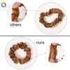 6.5cm Toptan Saten Saten İpek Saç Scrunchies Elastik At kuyruğu Tutucuları Kızlar İçin Kauçuk Bant Saç Bandı Saç Bağları Halatlar Aksesuarlar 2331