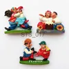 Kühlschrankmagnete Ukraine Amorous Feelings 3D-Kühlschrankmagnete mit süßer Puppe, touristische Souvenirs, Kühlschrankmagnet, Dekorationsartikel, Kunsthandwerk x0731