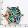 Magneti frigo Italia magneti frigo Italia Sicilia Otranto souvenir turistico arti decorative adesivi frigorifero magnetici regali viaggio decor x0731