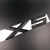 New Car Styling ABS Black X1 X3 X5 X6 Rear Boot Emblem Auto Badge Sticker257A