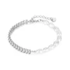 Link Bracelets Unique Fresh Water Pearl For Women Stainless Steel Bracelet Friendship Girl Birthday Gift Jewelry Accessories