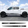 2 PZ Per Ford F150 F-150 Elegante Auto Porta Laterale Gonna Adesivi Corpo In Vinile Decalcomanie Racing Stripe Auto Decorazione Esterna Accessori262Z