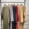 Abbigliamento etnico Abiti di moda musulmana Dubai Abaya Abito lungo Donna Islam Robe Ramadan Imposta modesto