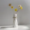 Wazony minimalistyczny kwiat wazon sztuki rośliny hydroponiczne garnek garnek salon nordycki dekoracje domowe dekoracja salon luksusowe ozdoby 2307731