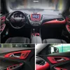 Auto-Styling 5D Carbon Faser Auto Interior Center Konsole Farbe Ändern Form Aufkleber Aufkleber Für Chevrolet Malibu XL 2016-2019170C