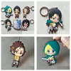 Keychains Lanyards 20st Figur Attack på Titan Key Chain 3D Double Side PVC Keyring Wings of Liberty Keychain for Bags Kids Keys Ho Otwqd