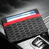 Alcântara banco titular do cartão de identificação de crédito pacote de moedas bolsa masculina carteira fina estojo para mercedes w204 bmw e46 e90 audi mustang2683