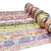 Yapışkan bantlar 18rolls çiçek washi bant 2016 set altın folyo maskeleme bandı kawaii dekoratif yapıştırıcı bant çıkartma scrapbooking dergi kırtasiye 230731