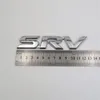 Voor Toyota SRV Embleem 3D Brief Chroom Zilver Auto Badge Logo Sticker241b