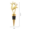 Christmas Deer Christmas Wine Stopper Creative Zinc Alloy Wine Bottle Stopper For Party Wedding gift Favors