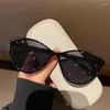 Okulary przeciwsłoneczne seksowne koty oko kobiety mody projektantka podróżna okularów przeciwsłonecznych Kobieta vintage osobowość Hip Hop okulary