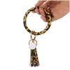 Keychains Lanyards Party Keychain Tassel Bracelet Keyring Anti-Lost Bangle Key Ring For Home Crafts Car Decoration Pendant Leather O Otpr6