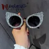 Sunglasses Full Luxury Women Sexy Cat eye Sun glasses Party Fashion Shades for Ladies Eyewear De Sol 230729