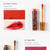 Lipgloss Waterdicht Blijvende Gekleurde Vocht Vloeibare Lipstick 6 Kleuren Fluweel Mat Zijdeachtig Glazuur Lippen Make-up Luipaard