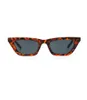 Lunettes œil de chat Lunettes de soleil pour femmes Forme Lunettes de soleil ce Rétro Petite monture Lunettes Plein cadre Créateur de mode Léopard Transparent Polarisation 2023