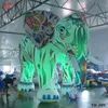 Atividades ao ar livre por atacado 4 m de altura personalizado incrível colorido elefante inflável dos desenhos animados gigante modelo ar estilo para publicidade