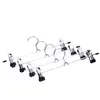 Hangers 1pcs Coat Strong Clothes Hanger Drying Rack For Trouser Skirt Pants Non-Slip Stainless Steel