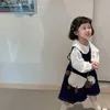 手作りのウールの子供のバッグ新しいかわいい漫画小さな子羊のニットゼロウォレット男の子と女の子のためのシングルショルダークロスボディ230731