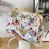 Borse da sera Designer Women Flower Borsette e borsette Clutch Chain Crossbody Bag Luxury Brand Lady Shoulder Wallet 230729