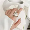Cluster Ringen Menselijk Gezicht Voor Vrouwen Vergulde Vintage Vinger Ring Handgemaakte Boho Emo Sieraden Gift