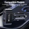 25W USB PD CAR充電器クイックチャージQC3.0 PD3.0 PD FAST CHARGER 5A USB TYPE C CAR CAR充電iPhone 14 Samsung Xiaomi