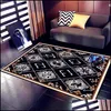 Tapis Nordic 3D Designer Tapis Salon Chambre Tapis Tapis Antidérapant Grand Tapis Tapis De Sol Salon Décor À La Maison Drop Delivery Jardin Tex Dh1Xq