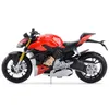 Diecast Model Cars Maisto 118 Ducat Super Naked V4 S Статический лифт ликвидации.