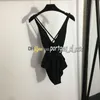 Roupa de banho feminina de luxo, maiô feminino de peça única, roupa de banho sexy acolchoada com cinto, biquínis moda ins, decote em v profundo, maiôs