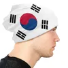 Bérets Drapeau National De La Corée Du Sud Authentique Bonnets Pull Cap Confortable Adulte Hommes Femme Tricot Chapeau