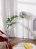 Floor Lamps Chrome Lamp Living Room Light Luxury Sofa Study And Bedroom Internet Celebrity