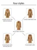 Women's Fur Faux Fur OFTBUY 2023 New Fashion Winter Jacket Women Real Fur Coat Natural Wool Blends Cashmere Double Breasted Belt Overcoat Streetwear HKD230727