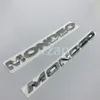 Emblème de voiture pour Ford Mondeo 3D Lettres Logo badge Arrière Coffre Couvercle Nom Plaque Argent Autocollant260j