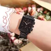 Womens watch watches high quality luxury Casual designer waterproof quartz-battery Rectangle Stainless Steel watch