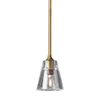 Lampy wiszące nordyckie vintage długie lampy na strych loft sypialnia żelazo amerykański wiejski w stylu jadalni szklanie wiszące oświetlenie