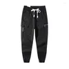 Jeans pour hommes Streetwear Mode Hommes Plus La Taille 28-42 Multi Poches Pantalon Cargo Décontracté Hombre Hip Hop Joggers Salopette Pantalon Lâche