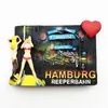 Koelkastmagneten Europa Duitsland Berlijn Heidelberg Hamburg Koln Koelkastmagneten Toerisme Souvenir Koelkast Sticker Collectie x0731