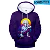 Sweats à capuche pour hommes 3 à 14 ans enfants Anime X 3D imprimé garçons fille à capuche SKillua Zoldyck Cosplay sweat enfants vêtements