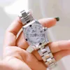 Outros relógios BS elegantes relógios de diamante de ouro para mulheres de marca de luxo à prova d'água vestido de aço inoxidável relógios de pulso para senhoras Reloj Mujer 2023 J230728