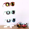 Sunglasses Frames Portable 6 Pairs Acrylic Showing Rack Holder Frame Layer Clear Glasses Display Stand OU