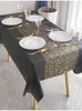 Tkanina stołowa mała okrągła kropka stolik urodzinowy stół deser prostokątny obrus wakacyjny dekoracja obrusowa R230731